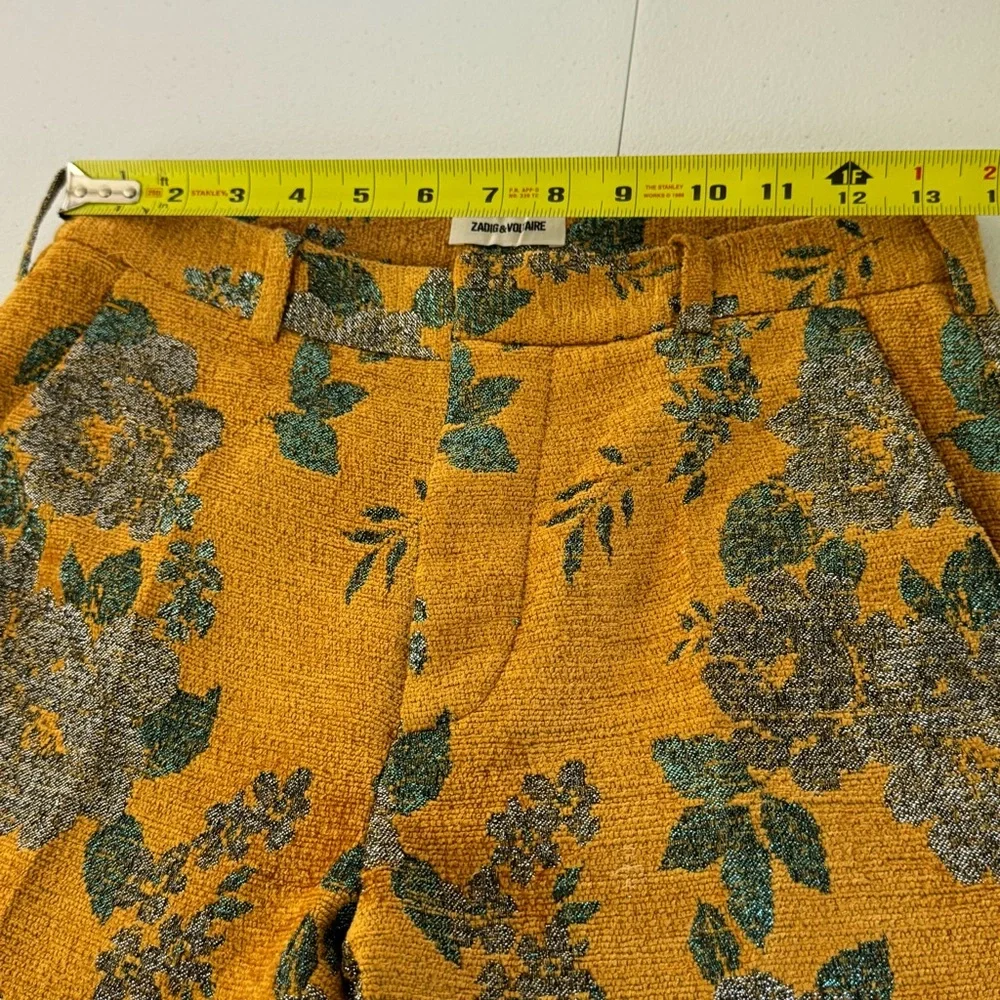 Zadig & Voltaire Monarque Pist Velvet Pants Size 34
